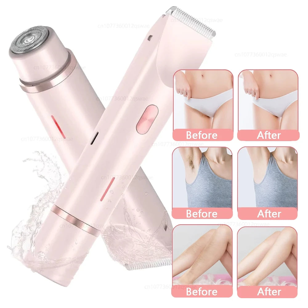 Afeitadora Electrica Recargable Para Mujer