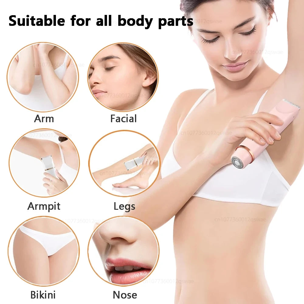 Afeitadora Electrica Recargable Para Mujer